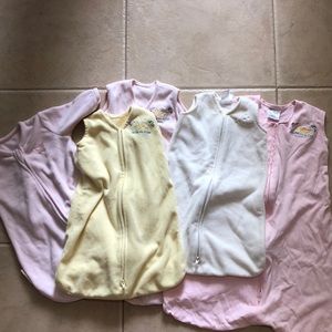 Baby Back to Sleep Sleep Sacks various sizes lot